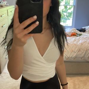 Brandy Melville Wrap Tie Top